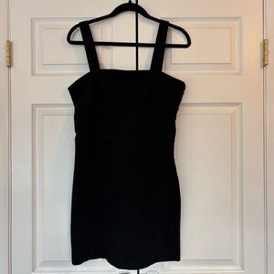 Whimsigoth Forever 21 Cotton Black Mini Dress